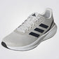 נעלי ספורט לגברים RUNFALCON 3.0 בצבע אפור לבן ושחור - 3