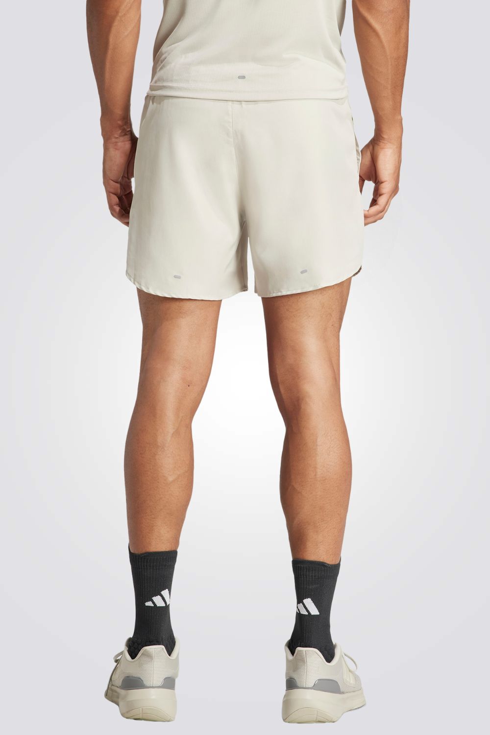 מכנסיים קצרים לגברים RUN IT SHORT בצבע בז'