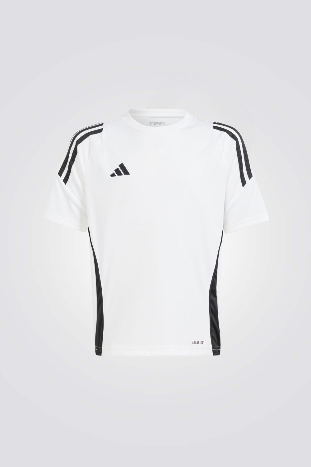 טישירט לילדים Tiro 24 Jersey בצבע לבן ושחור