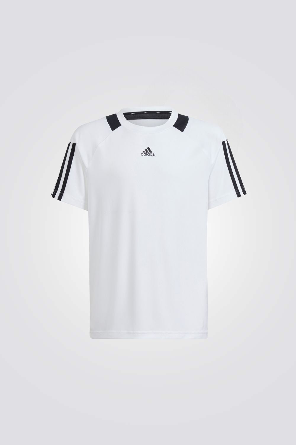 טישירט לילדים J SERE בצבע לבן ושחור