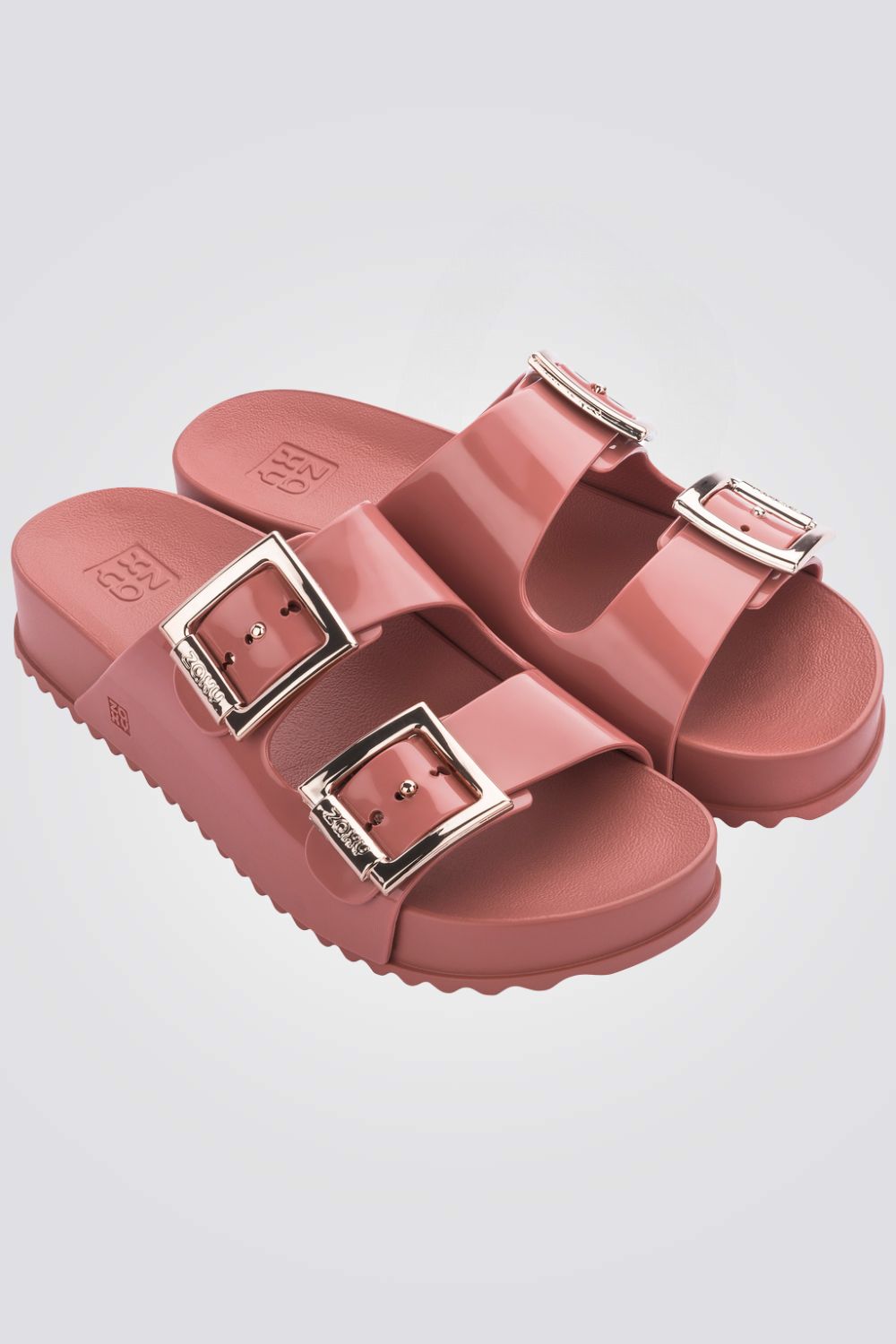 כפכפים לנשים  PARTNER III FEM בצבע ניוד עם סולייה חומה