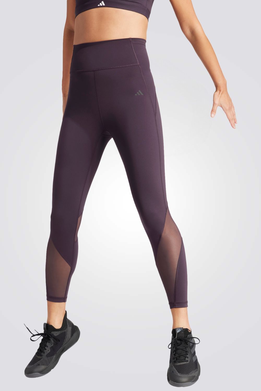 טייץ לנשים TAILORED HIIT TRAINING 7/8 בצבע סגול