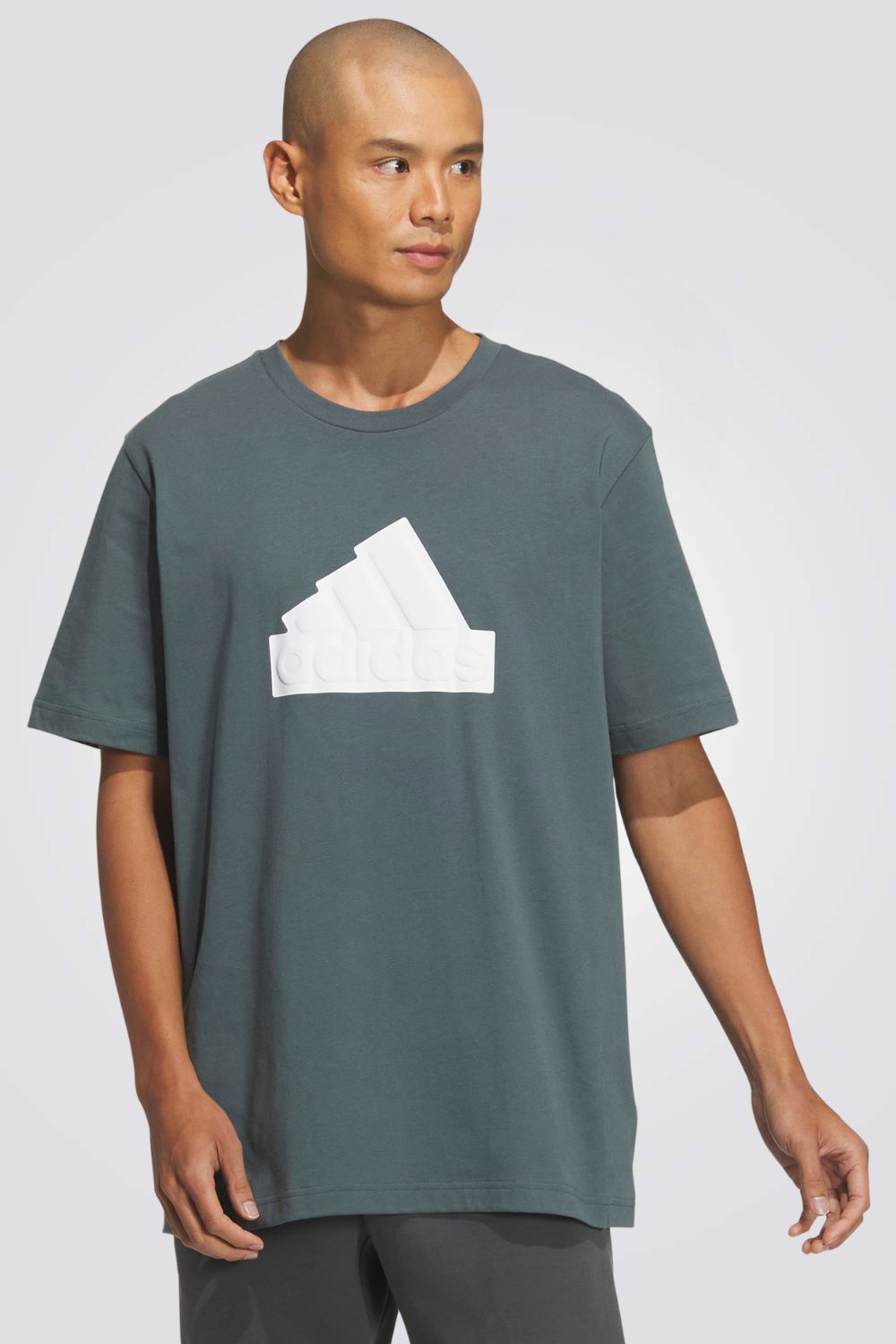 טישירט לגברים FUTURE ICONS BADGE בצבע אפור