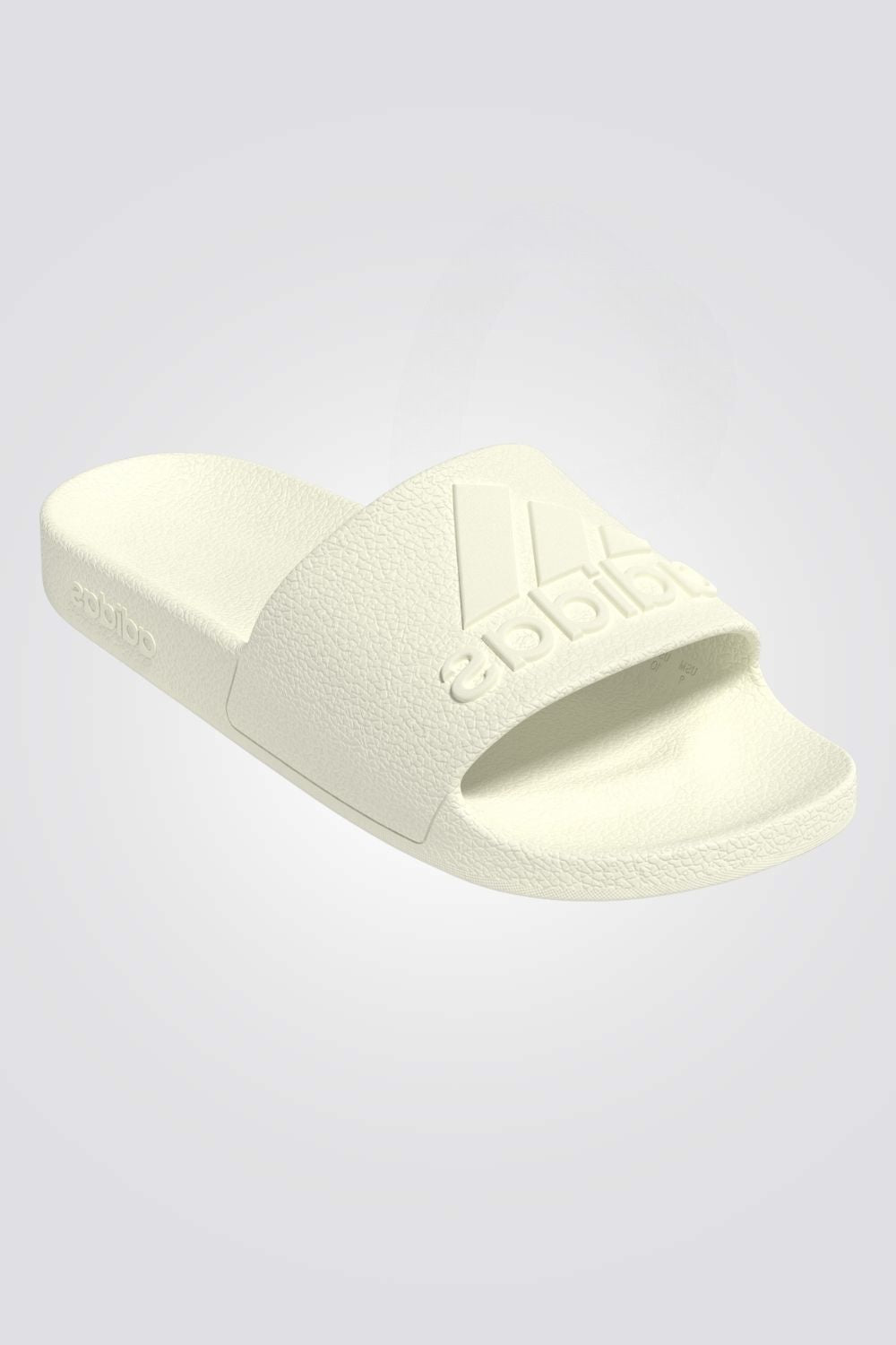 כפכפים ADILETTE AQUA בצבע לבן