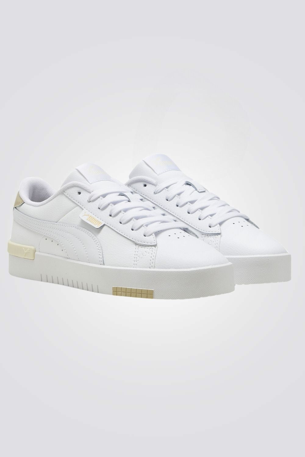 סניקרס לנשים Jada Renew בצבע לבן וזהב