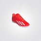 נעלי קטרגל לילדים X CRAZYFAST CLUB TURF בצבע אדום ולבן - 2