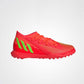 נעלי קטרגל לילדים PREDATOR EDGE.3 TF J בצבע אדום וירוק - 1