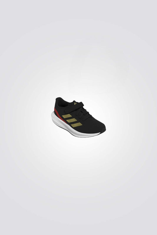 נעלי ספורט לילדים RUNFALCON 3.0 בצבע שחור וזהב