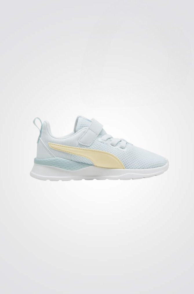 נעלי ספורט לילדות Anzarun Lite AC+ PS בצבע טורקיז וצהוב