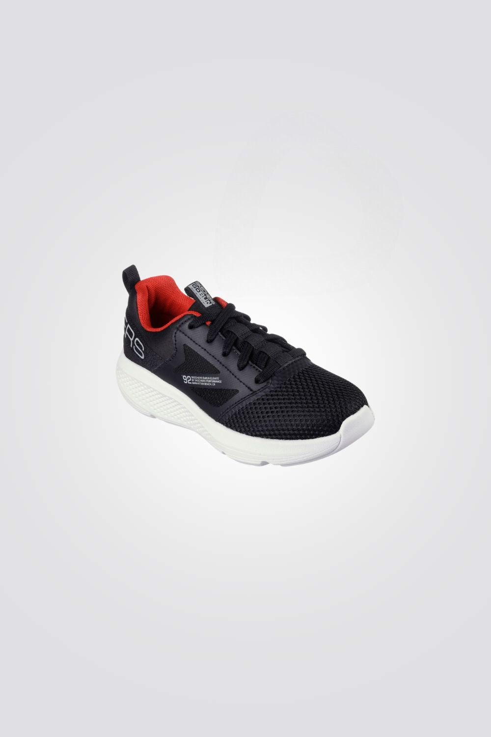 נעלי ספורט לנערים GOrun Elevate - Cipher בצבע שחור ואדום