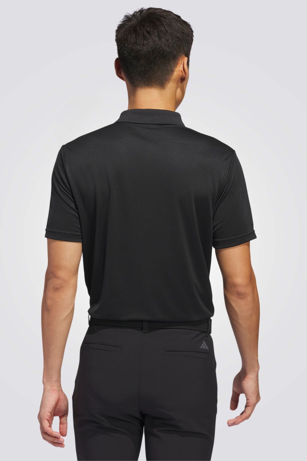 חולצת פולו לגברים CORE ADIDAS PERFORMANCE PRIMEGREEN בצבע שחור