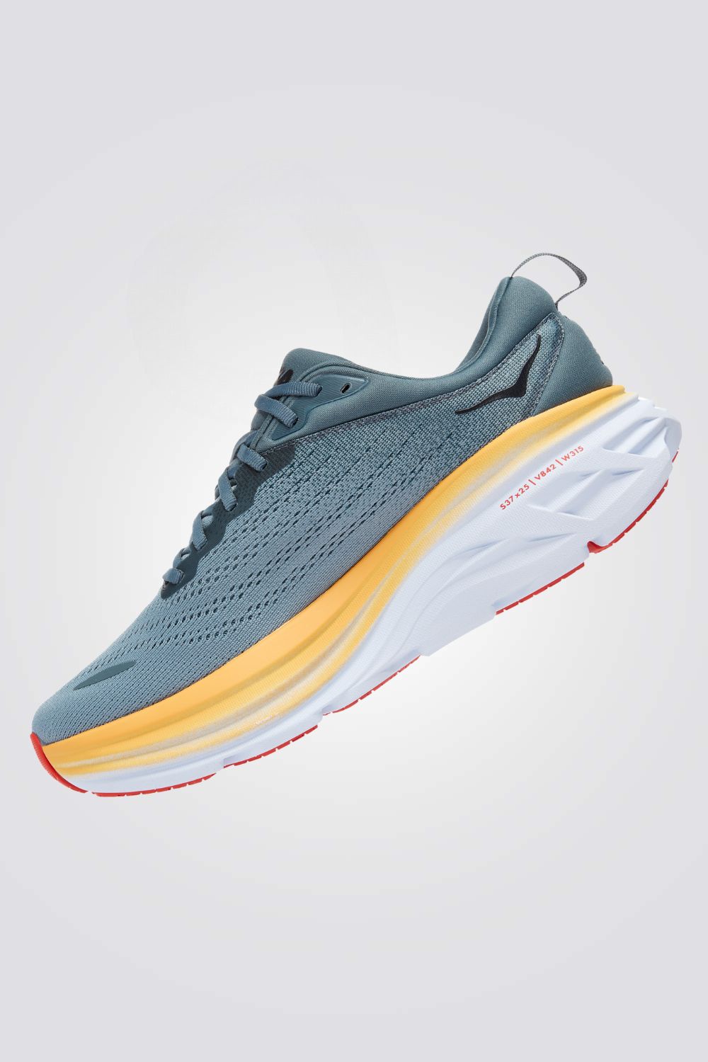 נעלי ספורט לגברים  BONDI 8 Goblin בצבע אפור וכחול