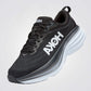 נעלי ספורט לגברים Bondi 8 בצבע שחור ולבן - 3