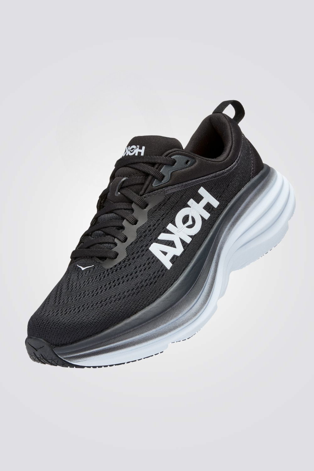 נעלי ספורט לגברים Bondi 8 בצבע שחור ולבן