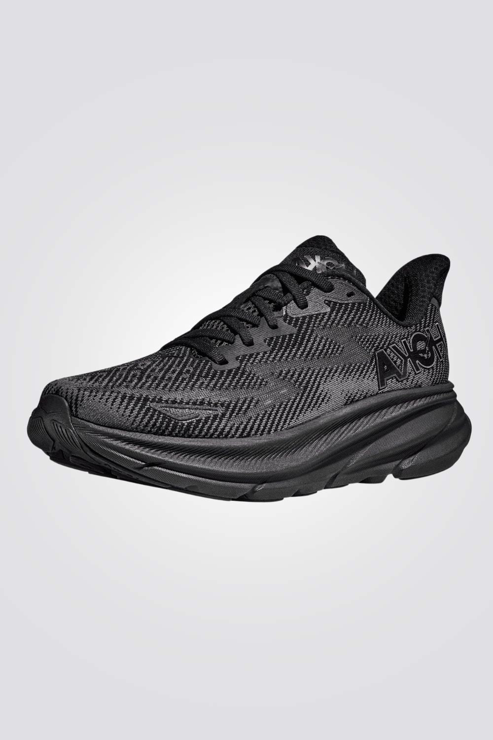 נעלי ספורט לגברים  CLIFTON 9 בצבע שחור