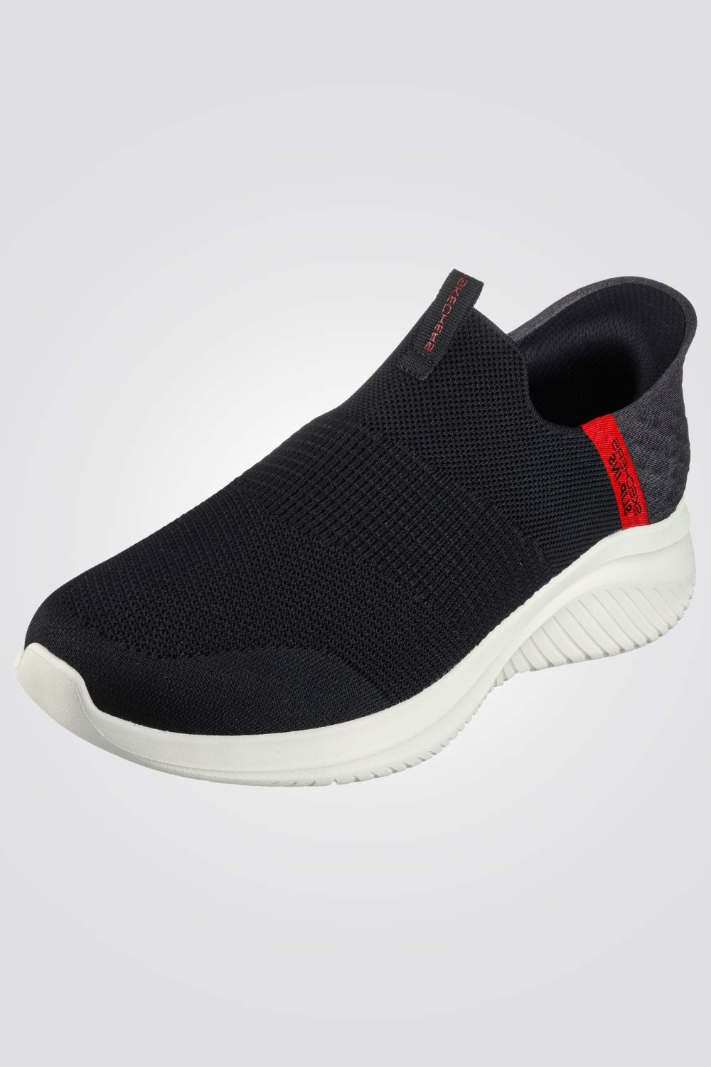 נעלי ספורט לגברים Ultra Flex 3.0 - Viewpoint בצבע שחור ואדום
