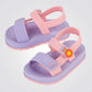 סנדלים לתינוקות PAPETE בצבע סגול לילך וורוד - 3