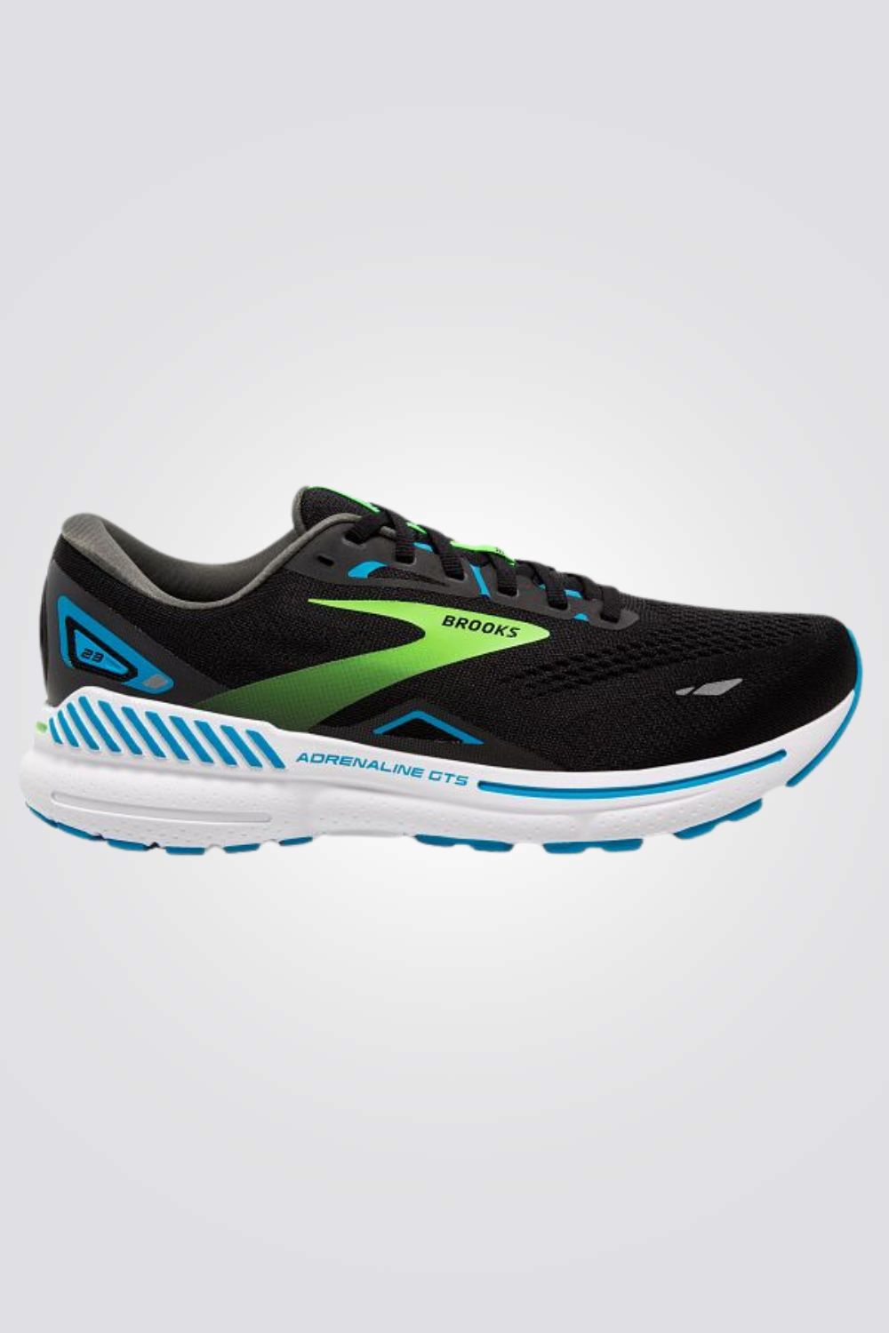 נעליים מבית המותג BROOKS, בעלות ריפוד מדרס קל המציע איזון מושלם של תמיכה מלאה ורכות בלתי מתפשרת