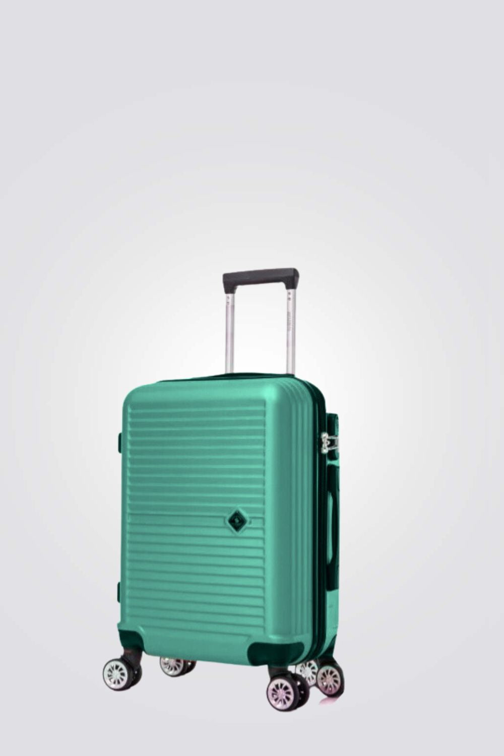 מזוודה קשיחה בינונית "24 דגם 1901 בצבע ירוק