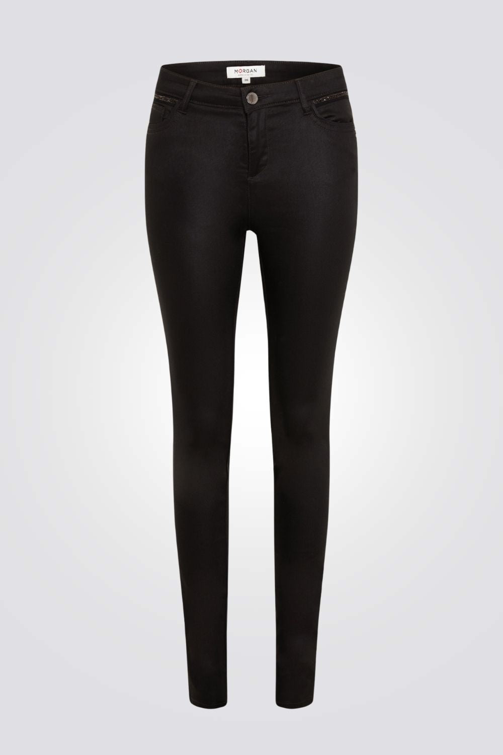 מכנסיים לנשים בצבע שחור