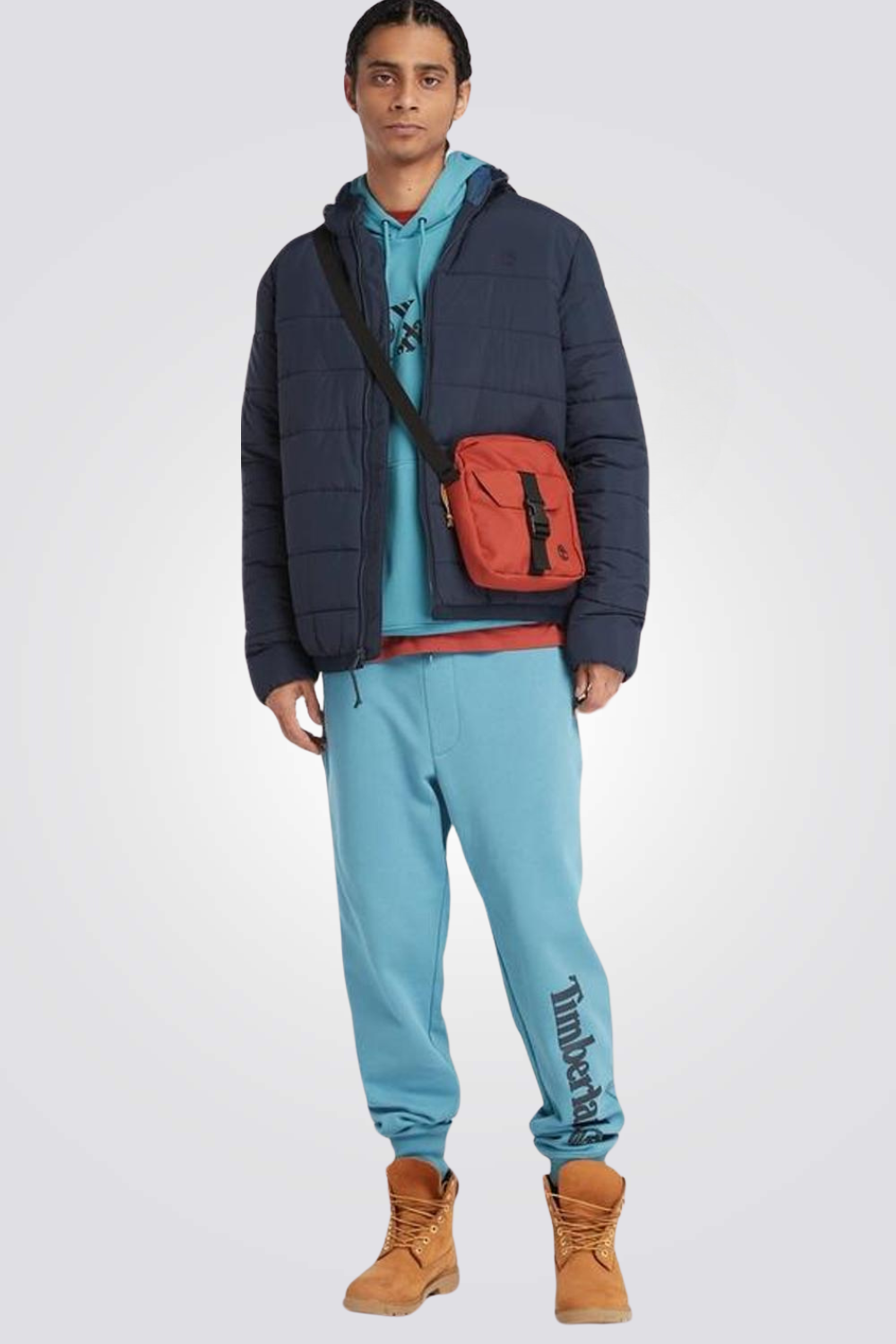 מעיל לגברים Garfield בצבע נייבי