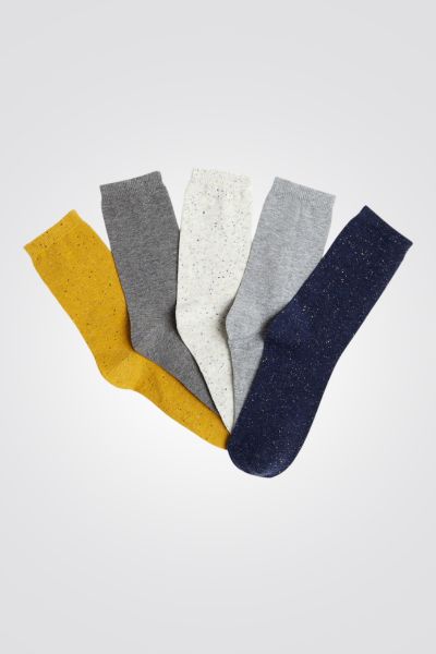 מארז 5 זוגות גרבים לילדים בצבעים שונים