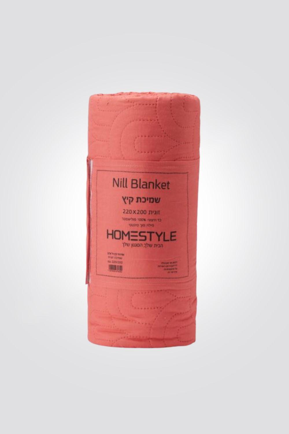 שמיכת קיץ ניל מיקרופייבר 220X200 בגוון אדום - MASHBIR//365