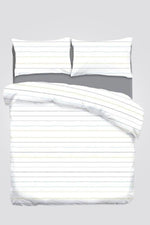 סט מצעים יחיד רחב 120/200 ס"מ כותנה דגם נדב - MASHBIR//365