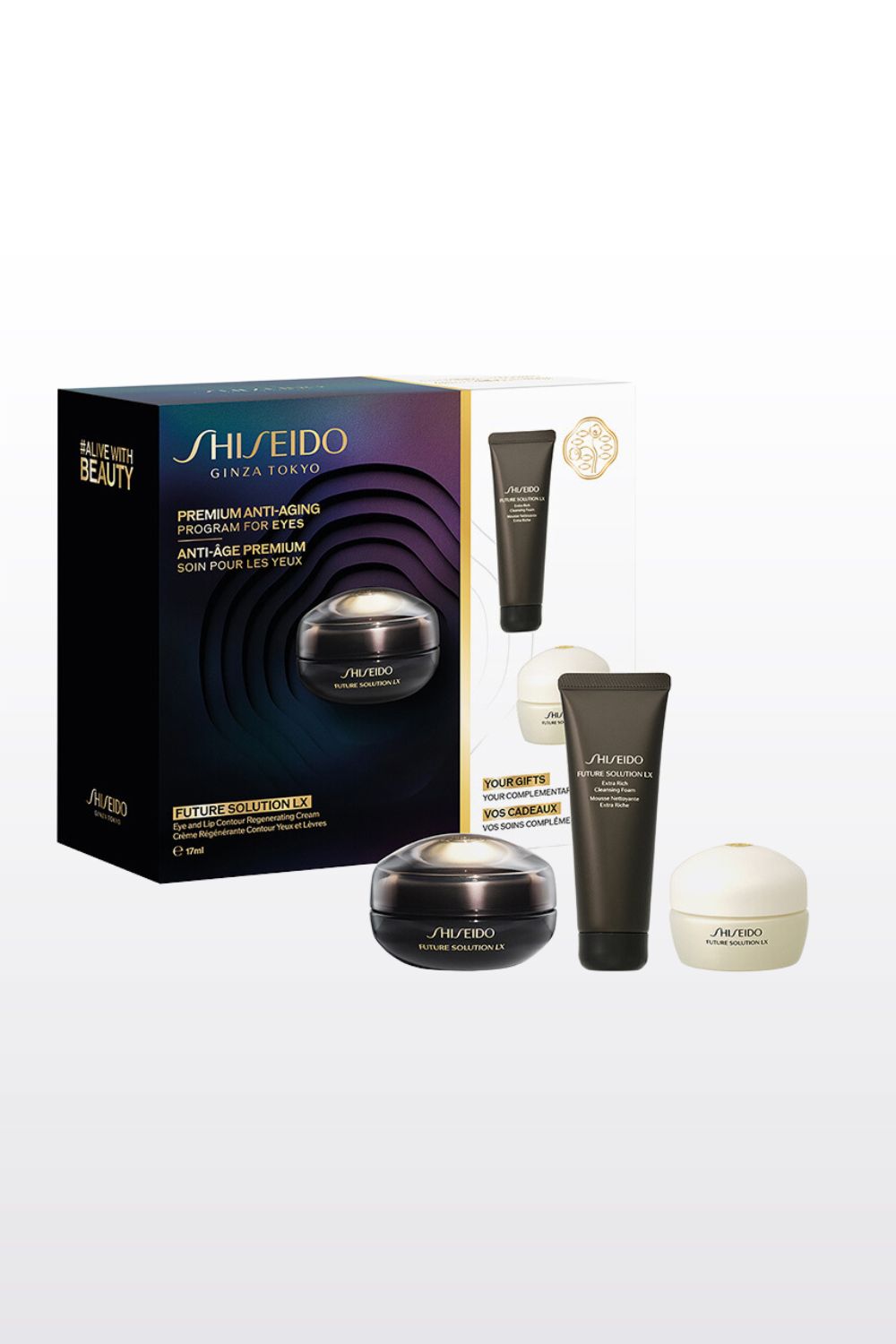 פיוצ'ר סולושן ערכת טיפוח אנטי אייג'ינג לעיניים