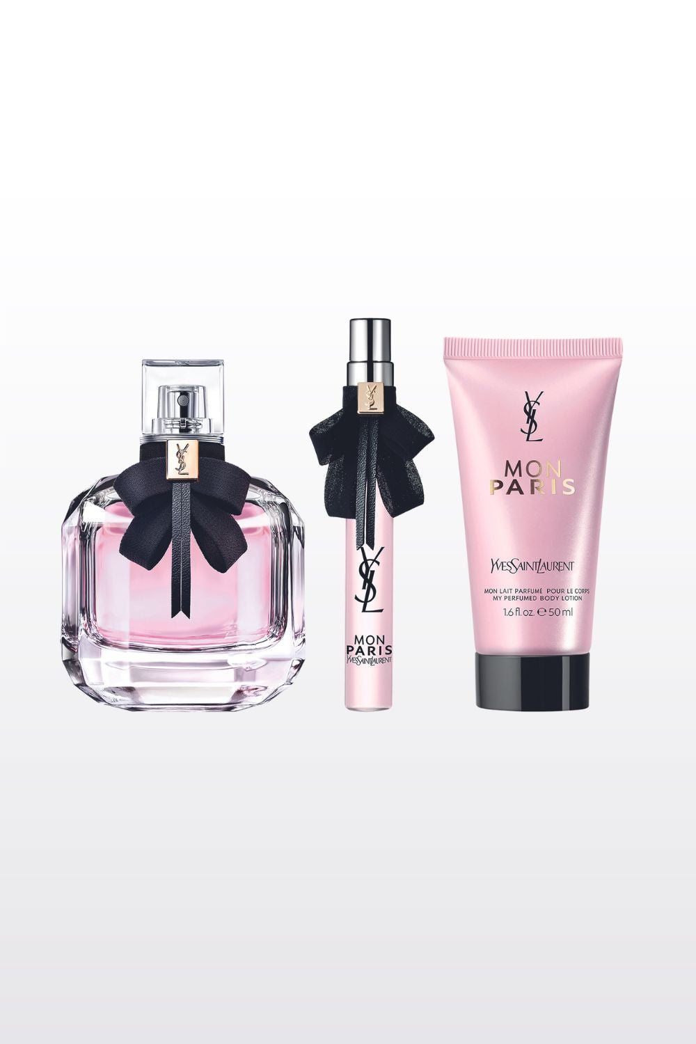 MON PARIS סט א.ד.פ + א.ד.פ + קרם גוף לאשה 90 מ"ל + 10 מ"ל + 50 מ"ל
