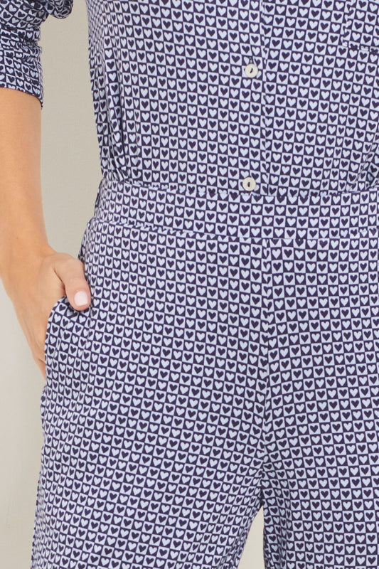 מכנסי פיג'מה VIKENTIA בצבע סגול