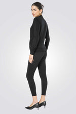 סריג דק בצבע שחור | קנת קול
