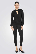 סריג דק בצבע שחור | קנת קול
