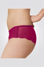 בוקסרון תחרה אדום - תמונה בפרופיל