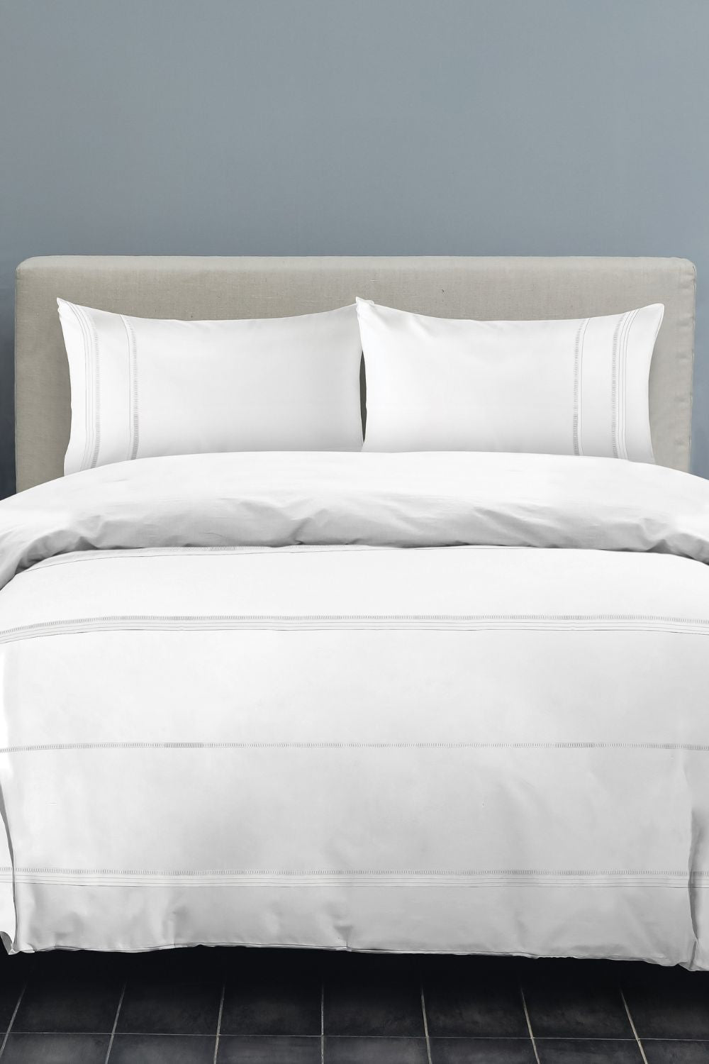 סט מצעים כותנה פרקל מיטה קינג סייז 200/200 ס"מ דגם PERY