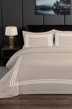 סט מצעים כותנה סאטן מיטת יחיד 90/200 ס"מ דגם JULIA