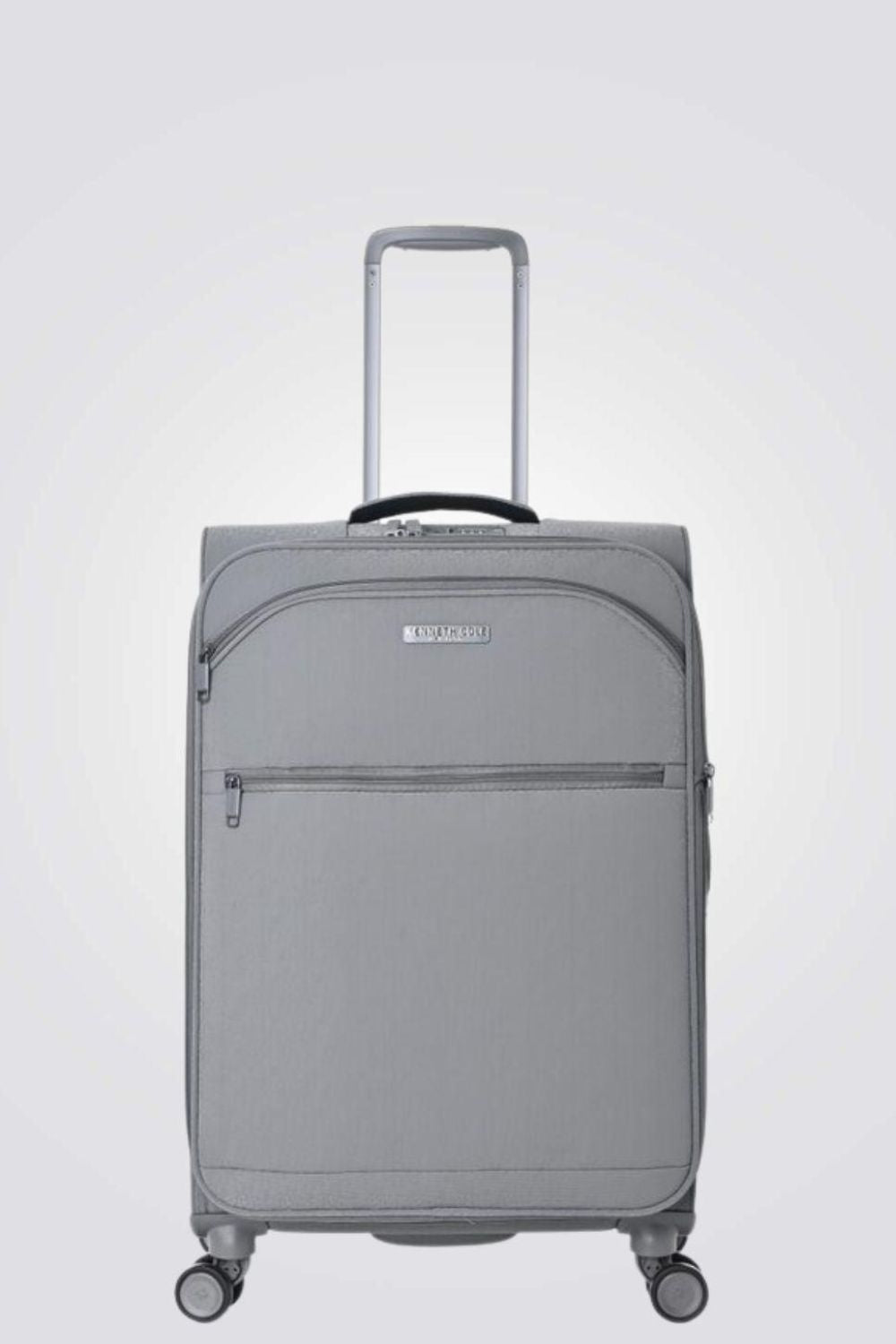 מזוודה מבד בינונית 24'' BROOKLYN בצבע אפור