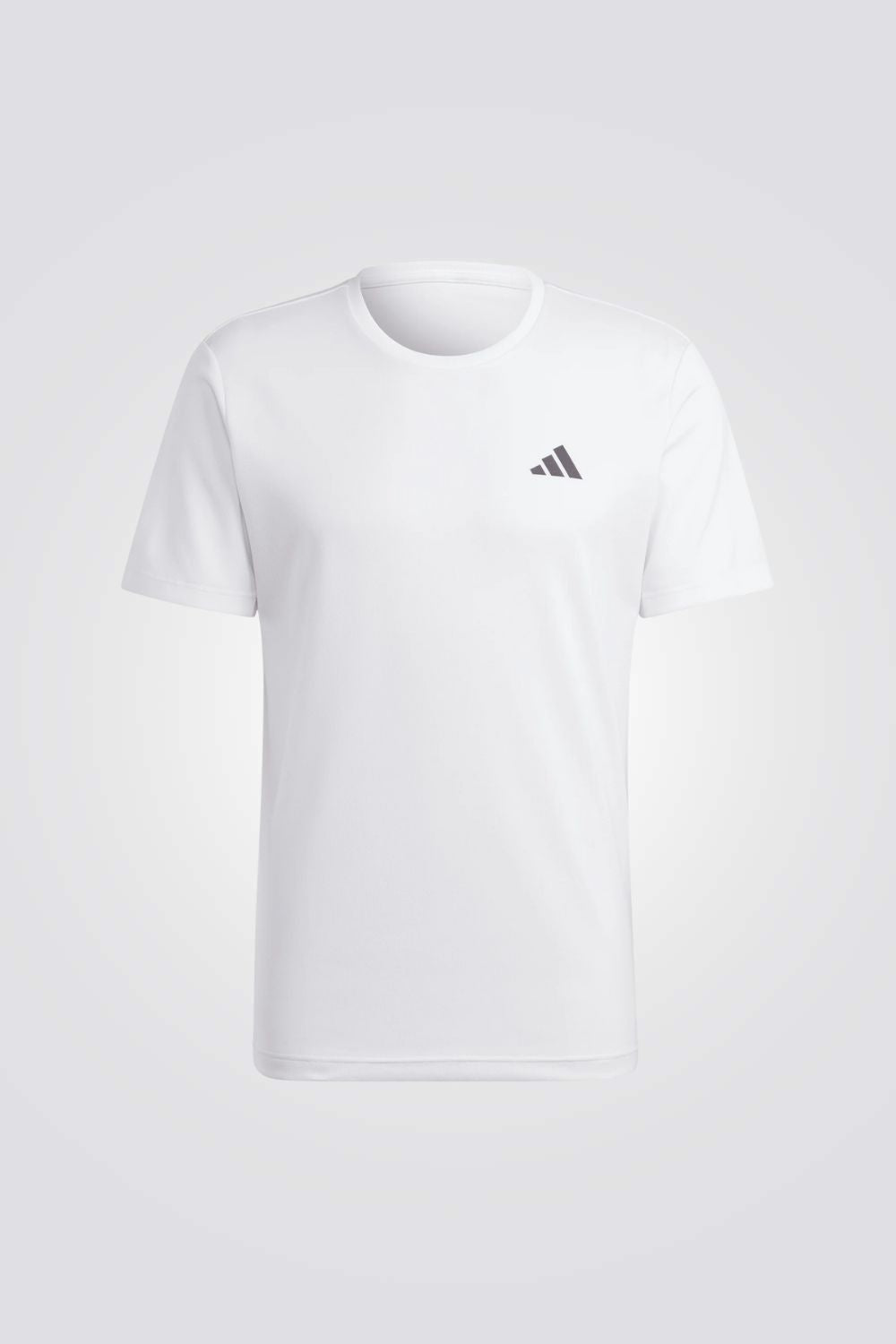 טי שירט ספורט בצבע לבן