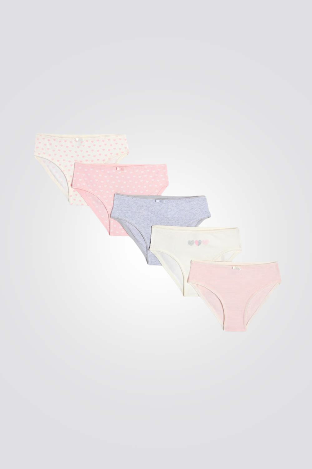 מארז 5 תחתונים לילדות ונערות