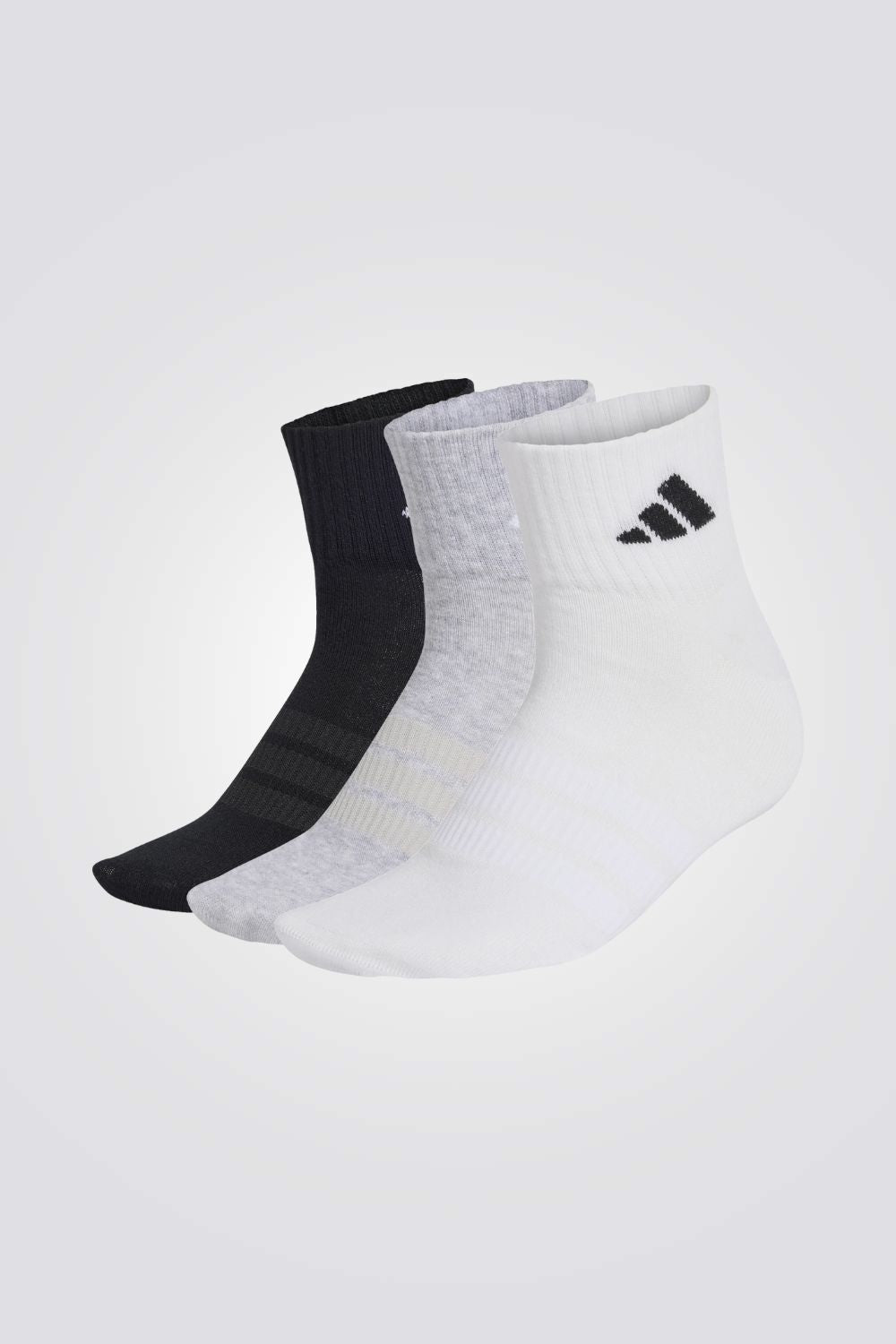 מארז שלישיית זוגות גרביים ממותגות | אדידס 
