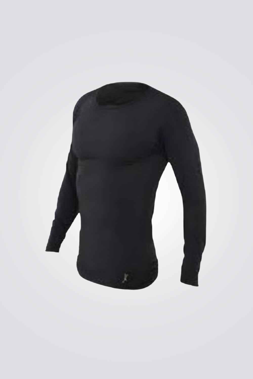 חולצה תרמית יוניסקס בצבע שחור