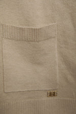 קרדיגן סרוג בגזרת קרופ | קנת קול