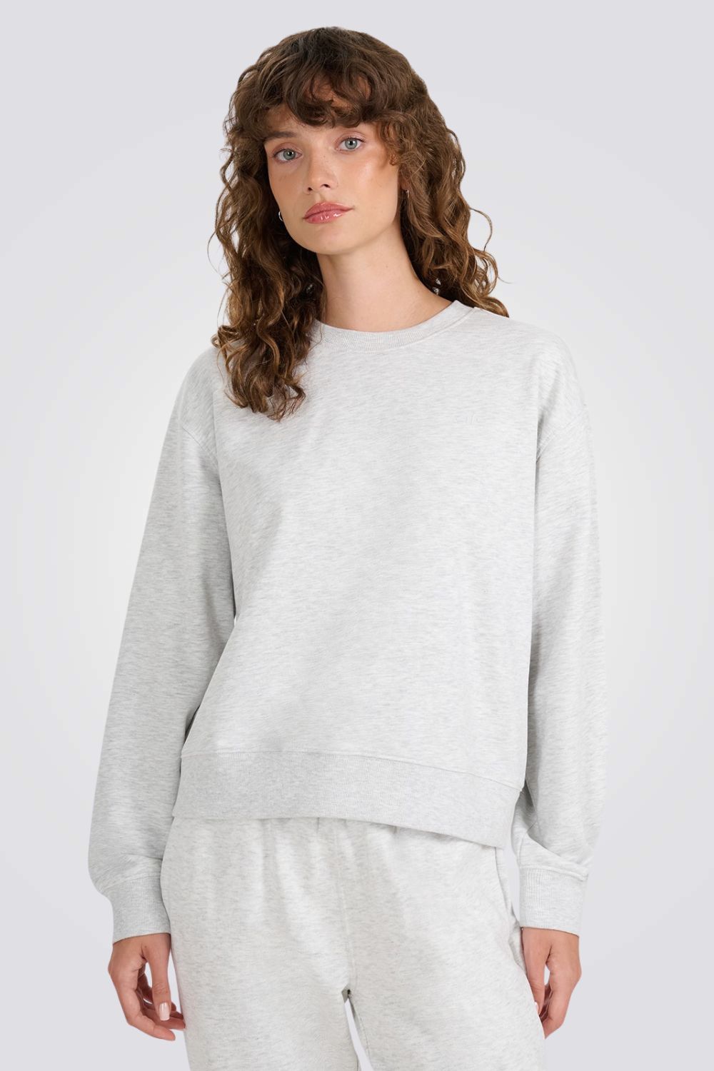 סווטשירט בצבע אפור לנשים | 4F