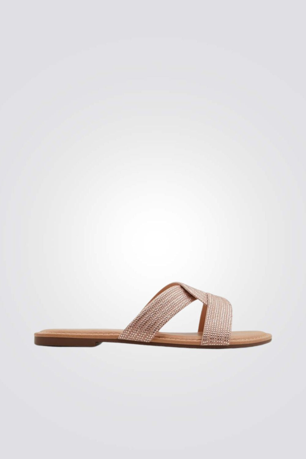 כפכף בצבע רוז גולד