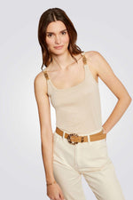 גופיה עם עיטור בכתפיות