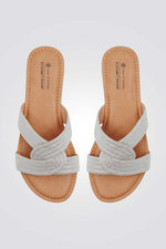 כפכף בצבע כסף