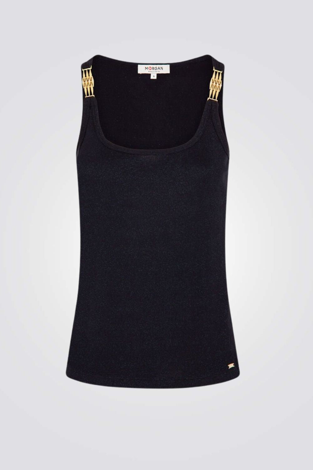 גופיה עם עיטור בכתפיות