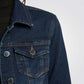 ג'קט ג'ינס בצבע כחול כהה - 5