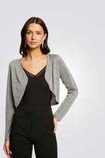 קרדיגן בצבע כסף