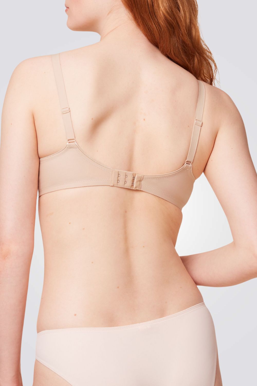 חזייה מרופדת Modern Lace Cotton WP EX בצבע בז'